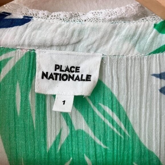 Place Nationale Saint Georges Top & Carcans Tropical Pant Set - Picture 9 of 13